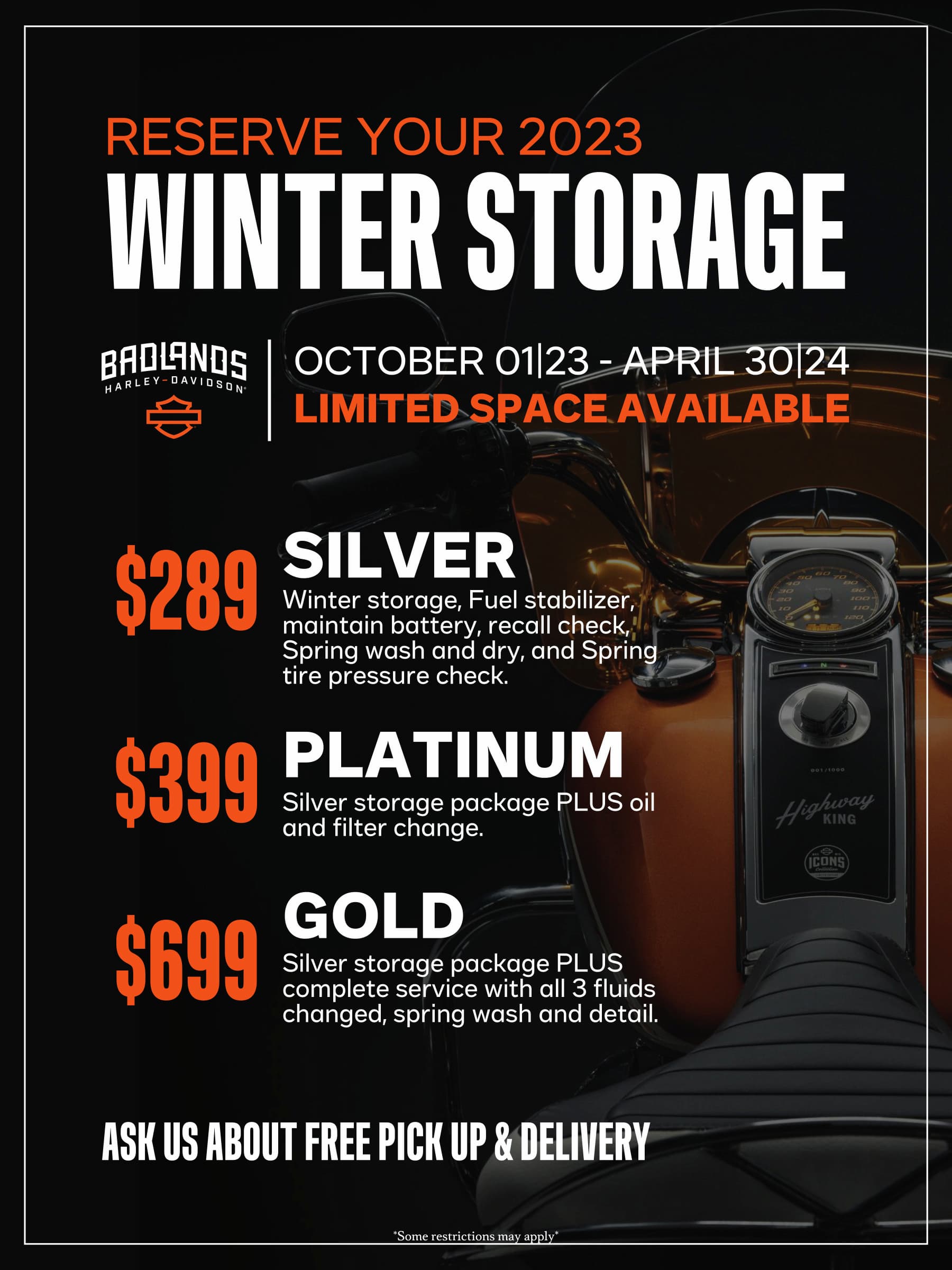 Winter Storage